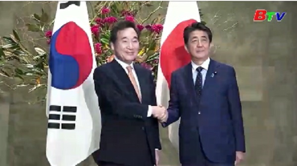 Lãnh đạo Nhật Bản, Hàn Quốc hội đàm trong bối cảnh quan hệ căng thẳng
