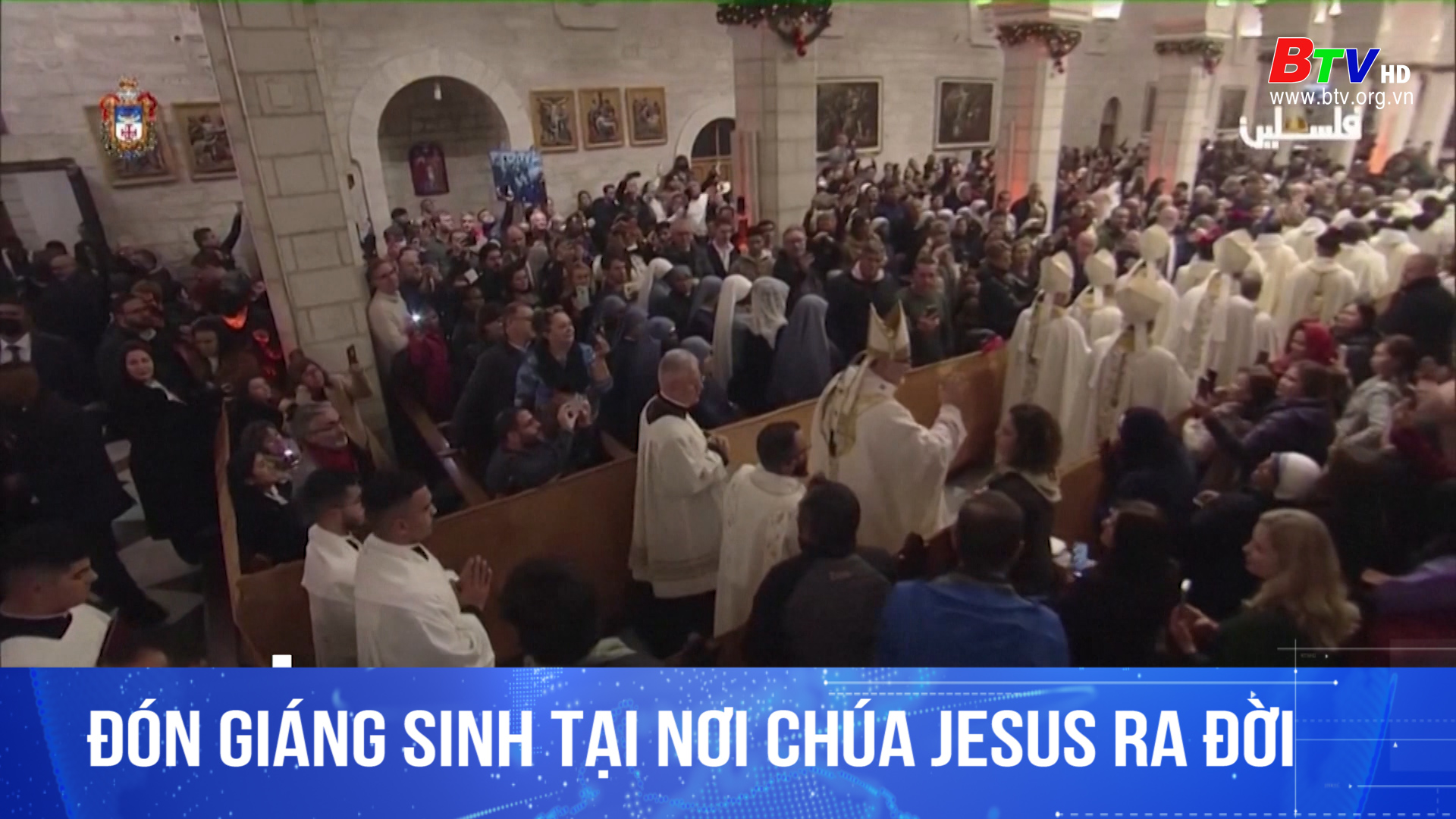 Đón giáng sinh tại nơi chúa Jesus ra đời