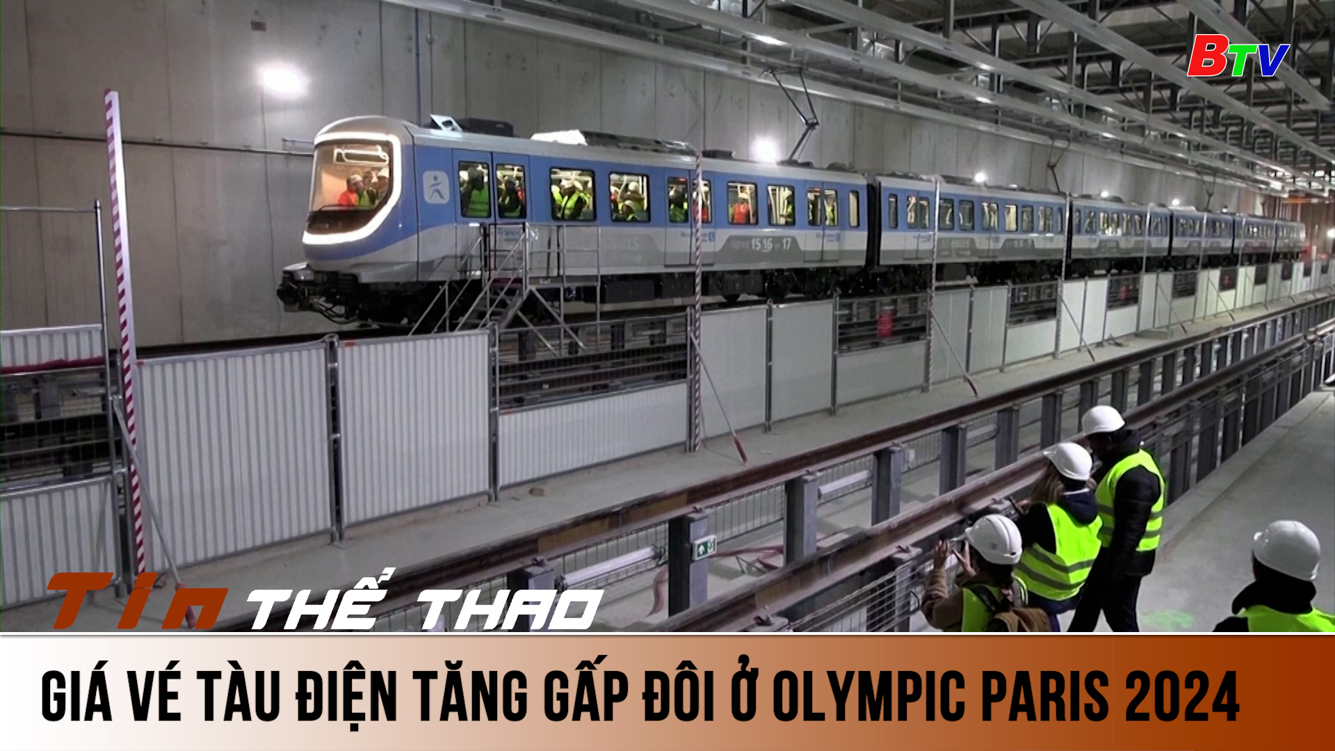 Giá vé tàu điện tăng gấp đôi trong dịp Olympic Paris 2024 | Tin Thể thao 24h