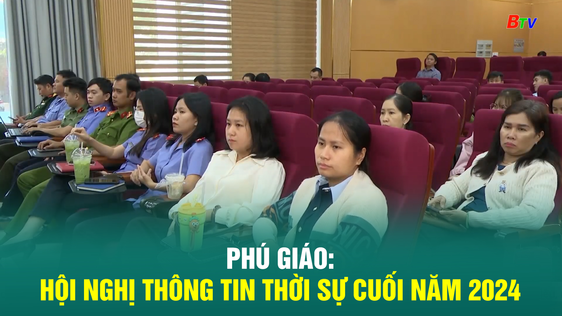 Phú Giáo: Hội nghị thông tin thời sự cuối năm 2024