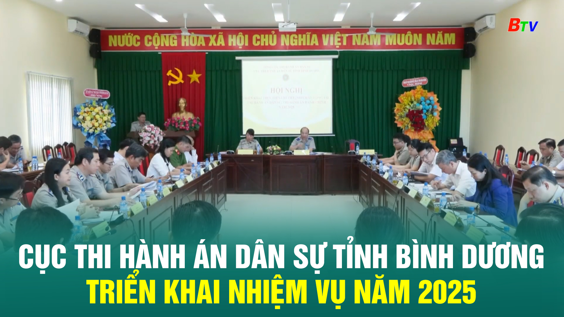 Cục Thi hành án dân sự tỉnh Bình Dương triển khai nhiệm vụ năm 2025