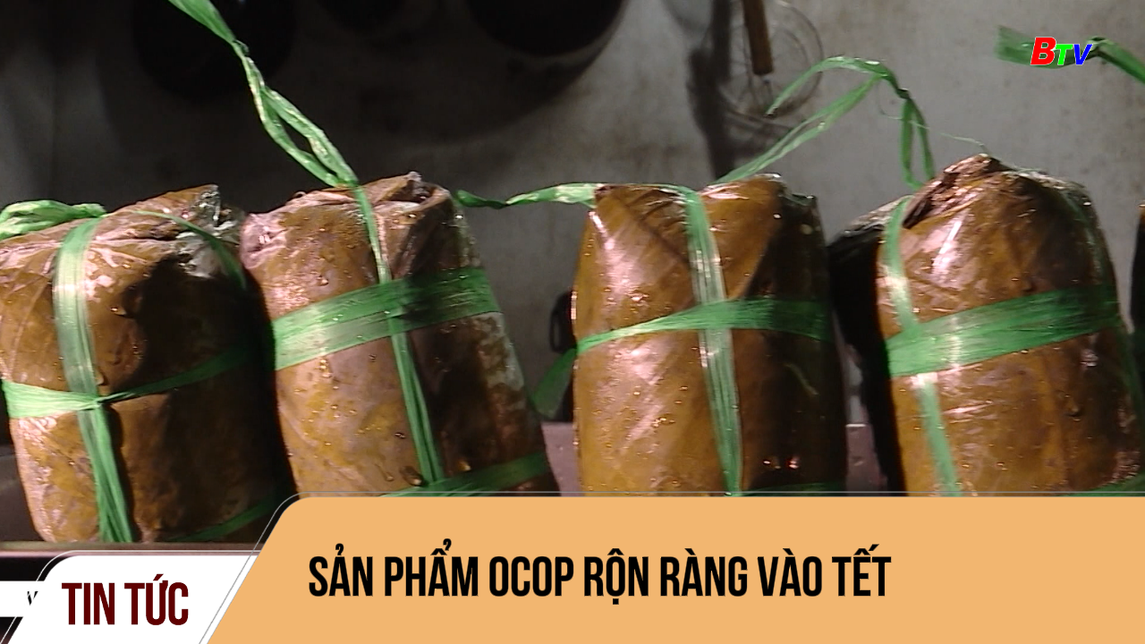 Sản Phẩm OCOP rộn ràng vào Tết