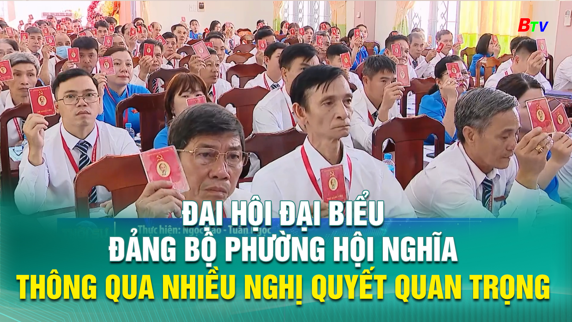 Đại hội Đại biểu Đảng bộ phường Hội Nghĩa thông qua nhiều Nghị quyết quan trọng