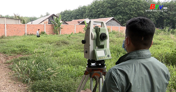 Công tác đo đạc, lập hồ sơ địa chính ở huyện Bàu Bàng