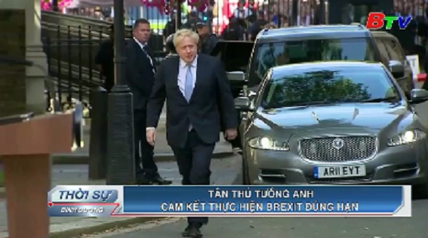 Tân thủ tướng Anh cam kết sẽ 'Brexit' vào đúng 31-10