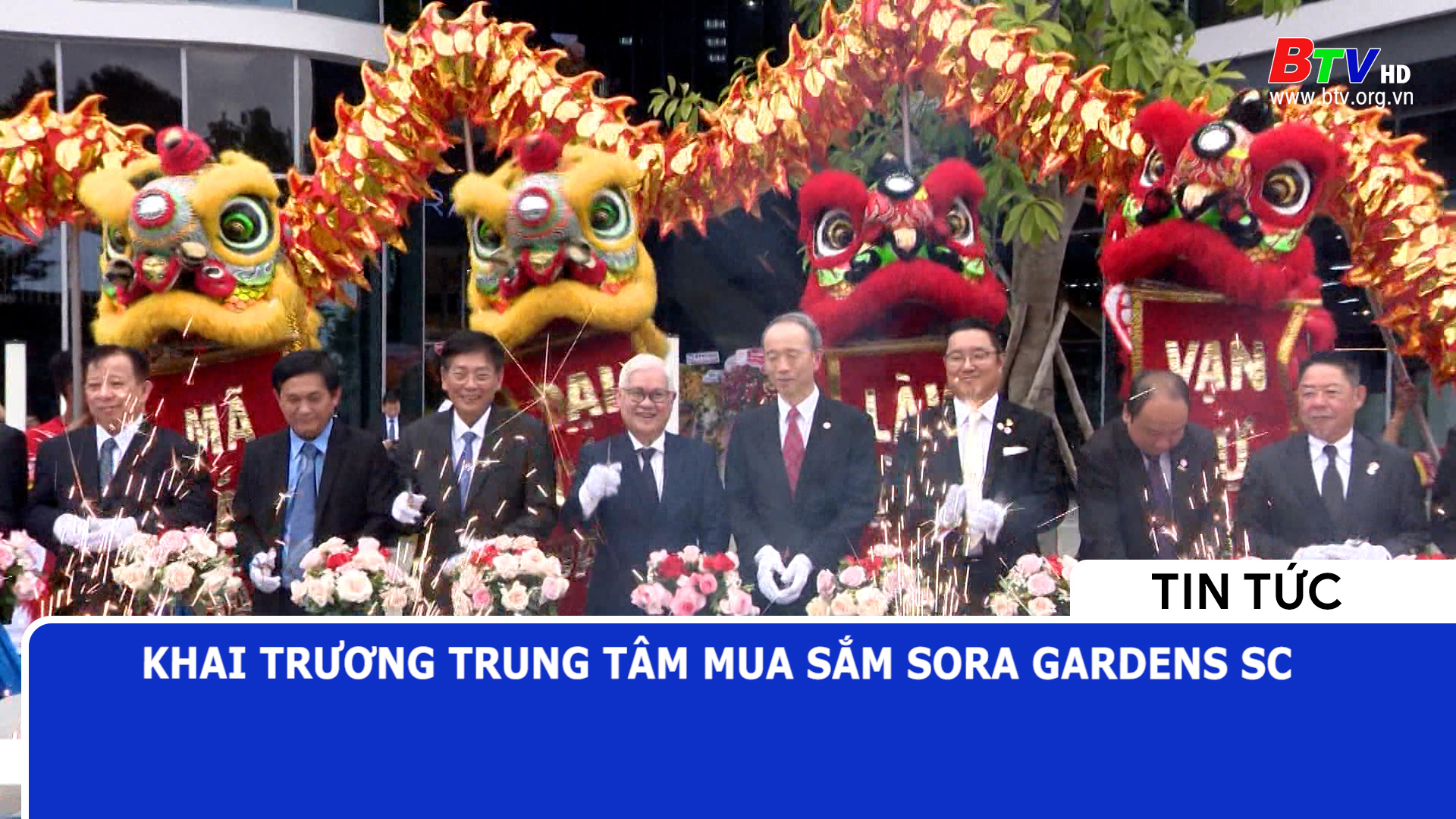 Khai trương Trung tâm mua sắm Sora Gardens SC