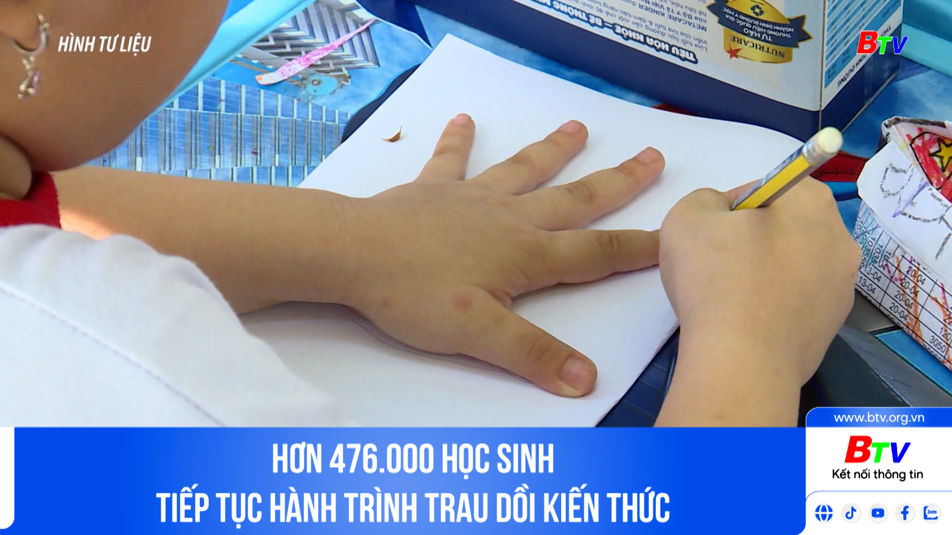 Hơn 476.000 học sinh tiếp tục hành trình trau dồi kiến thức