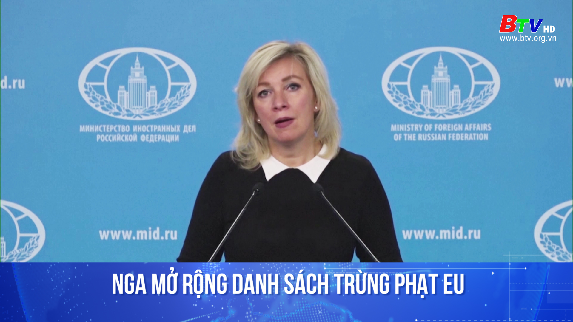 Nga mở rộng danh sách trừng phạt EU