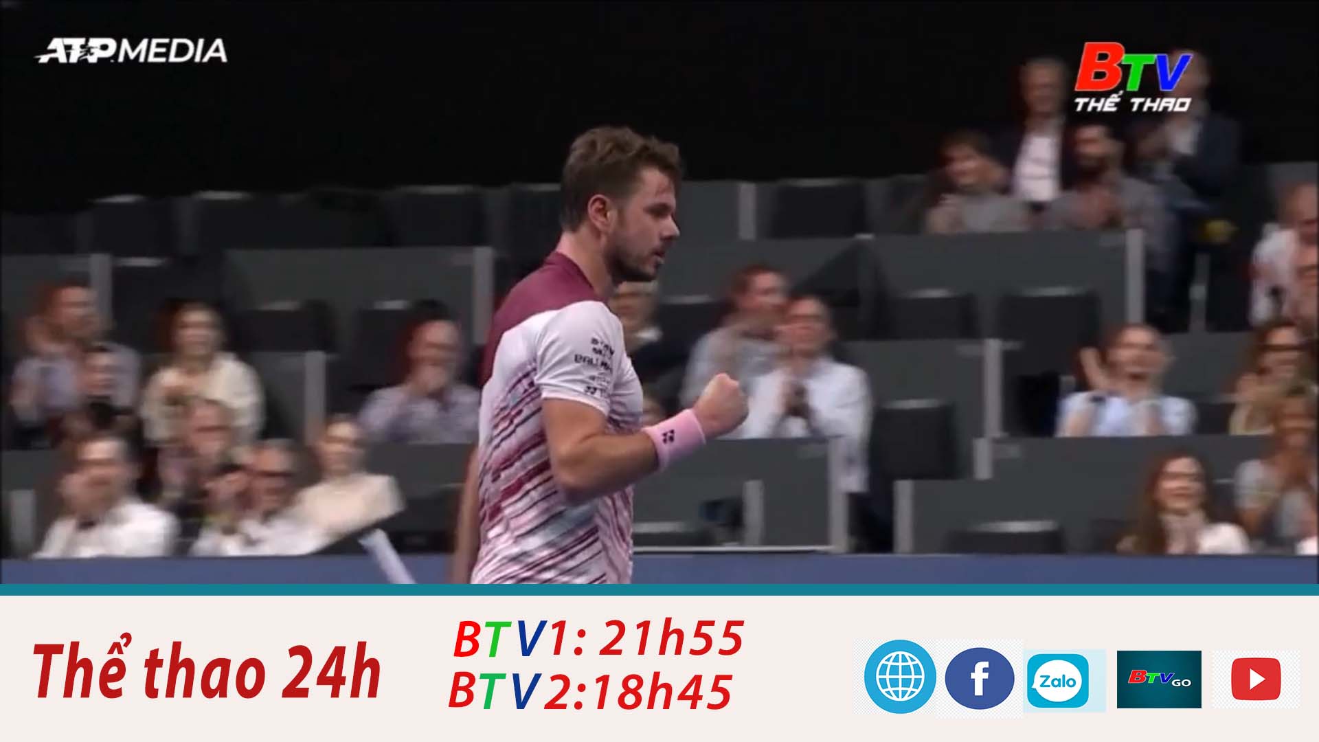 Wawrinka và Murray vào vòng 2 Giải Basel mở rộng 2022