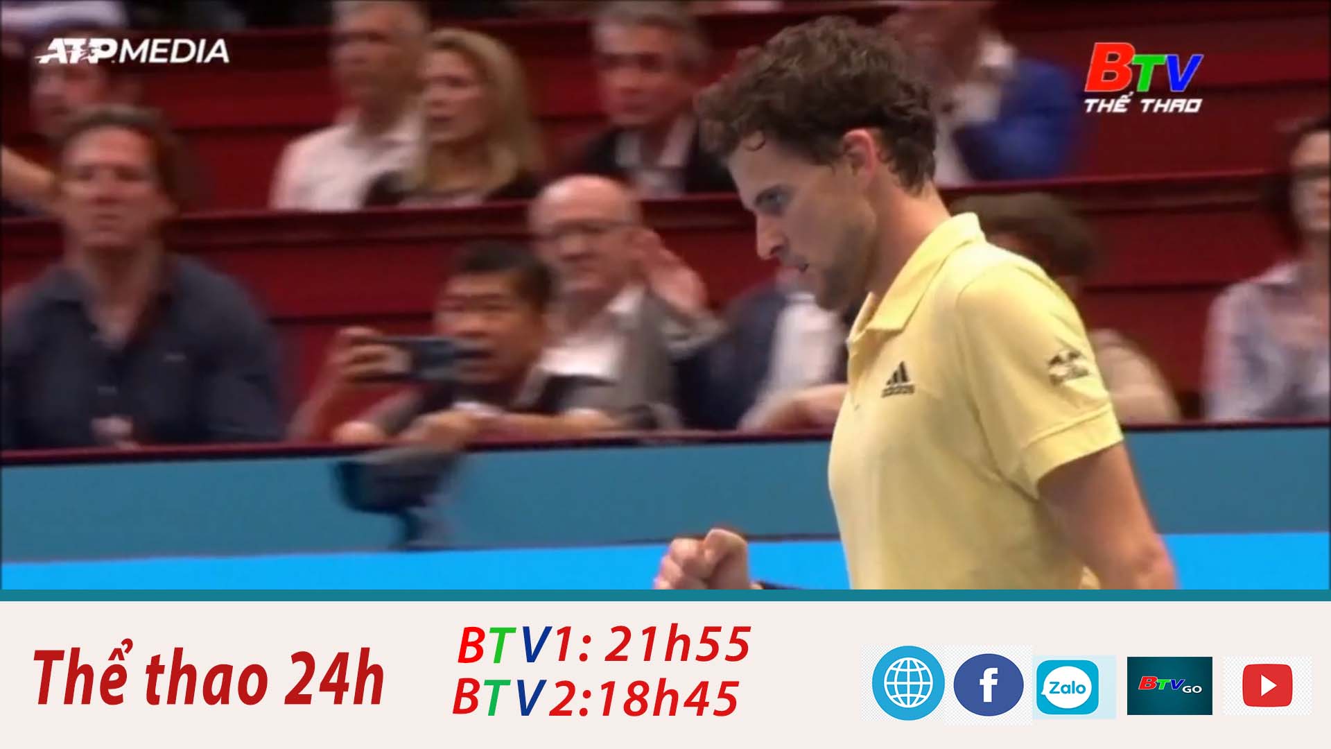 Dominic Thiem ngược dòng ở trận khởi đầu Giải Vienna Open