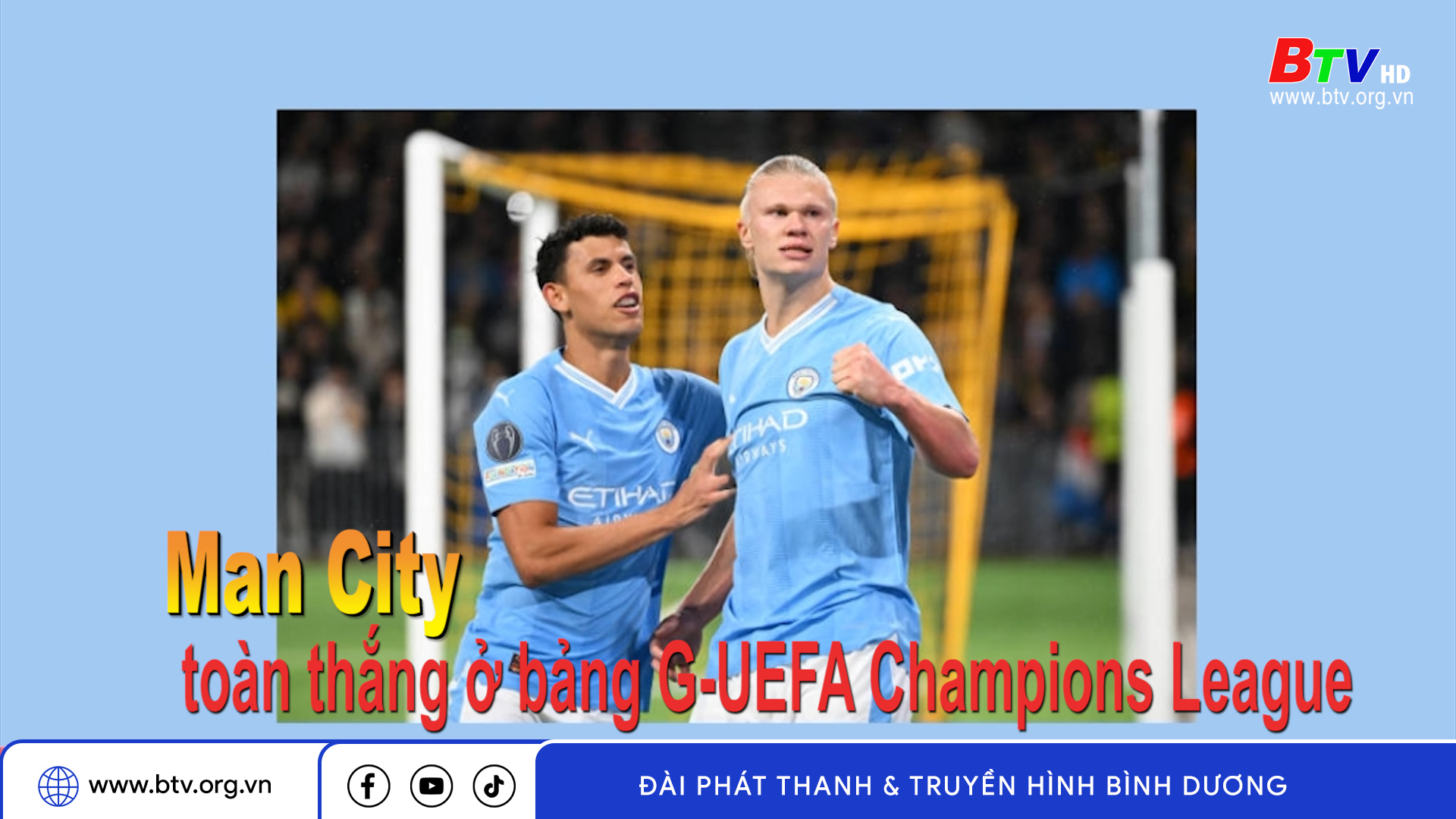 Man City toàn thắng ở bảng G-UEFA Champions League