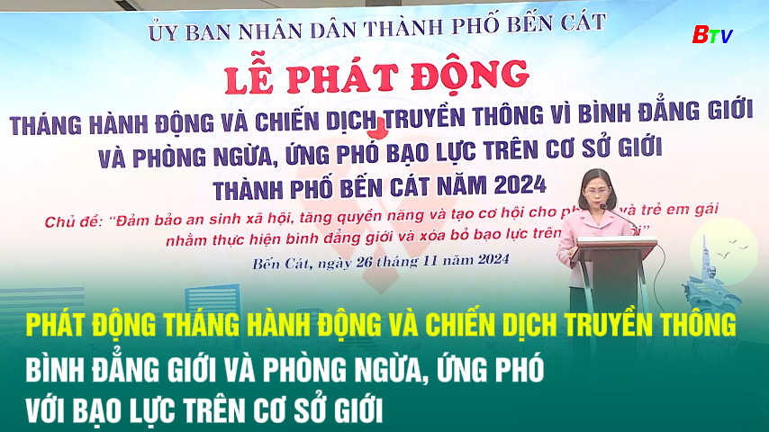 Phát động tháng Hành động và Chiến dịch truyền thông vì bình đẳng giới 