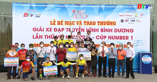 Kết thúc Giải Xe đạp Truyền hình Bình Dương lần thứ VIII năm 2021 - Cúp Number 1