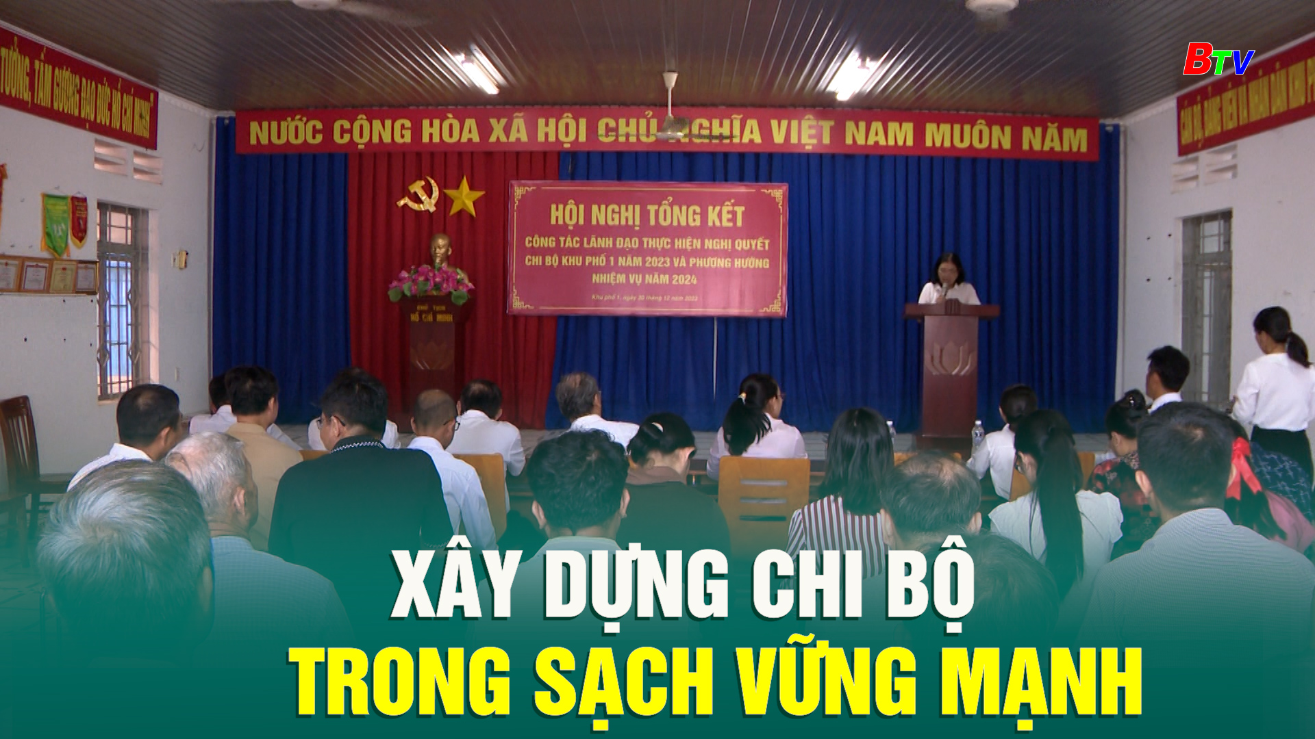 Xây dựng chi bộ trong sạch vững mạnh