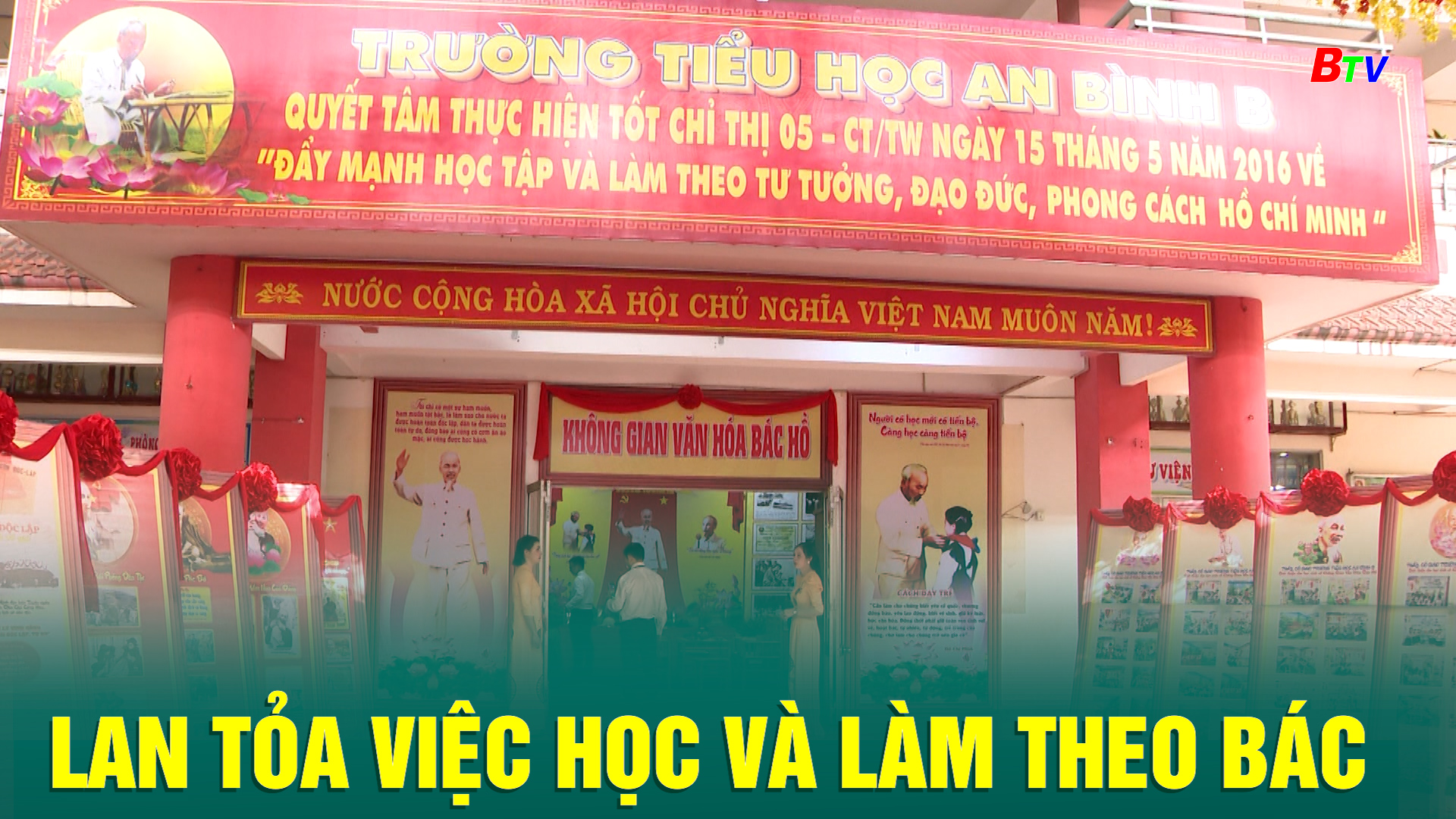 Lan tỏa việc học và làm theo Bác