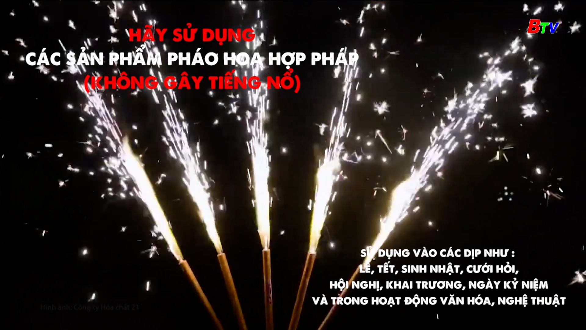 Sử dụng pháo hợp pháp