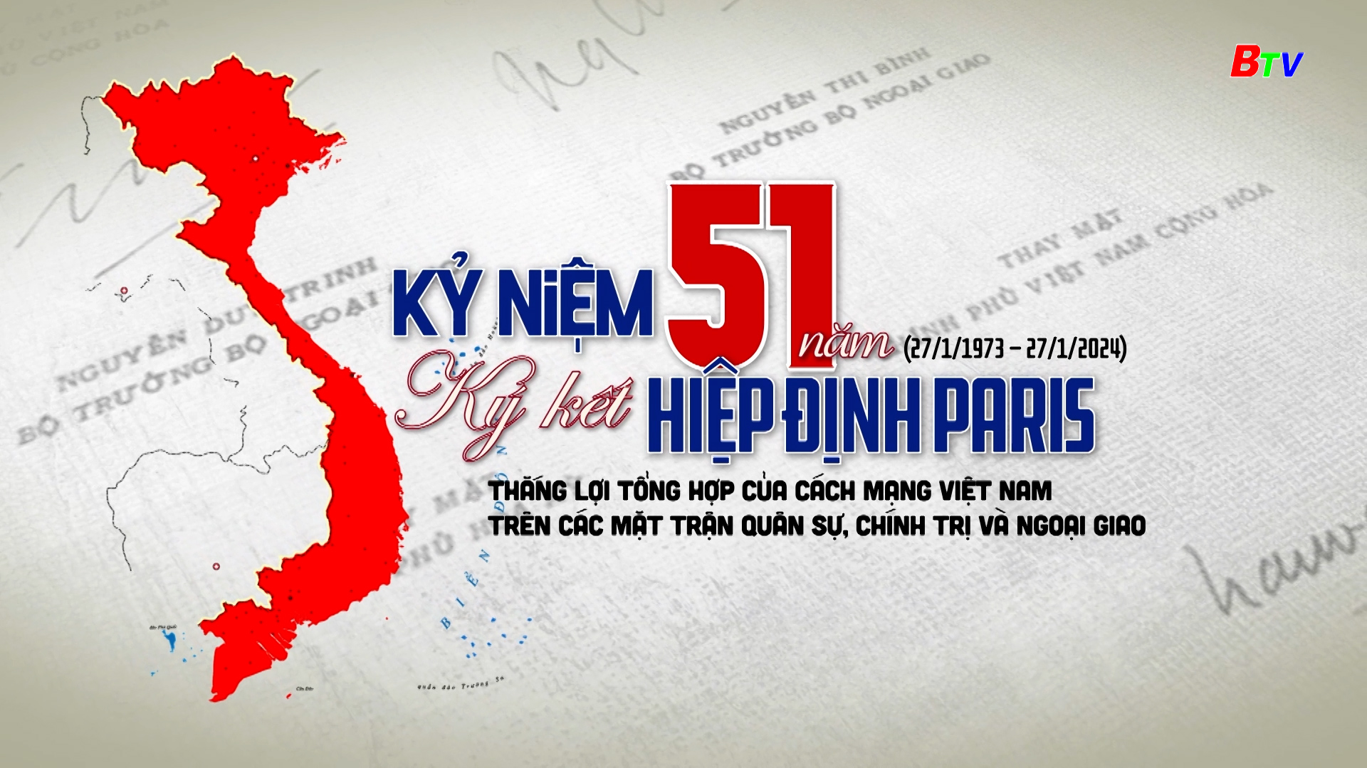 Kỷ niệm 51 năm ký kết Hiệp định Paris 