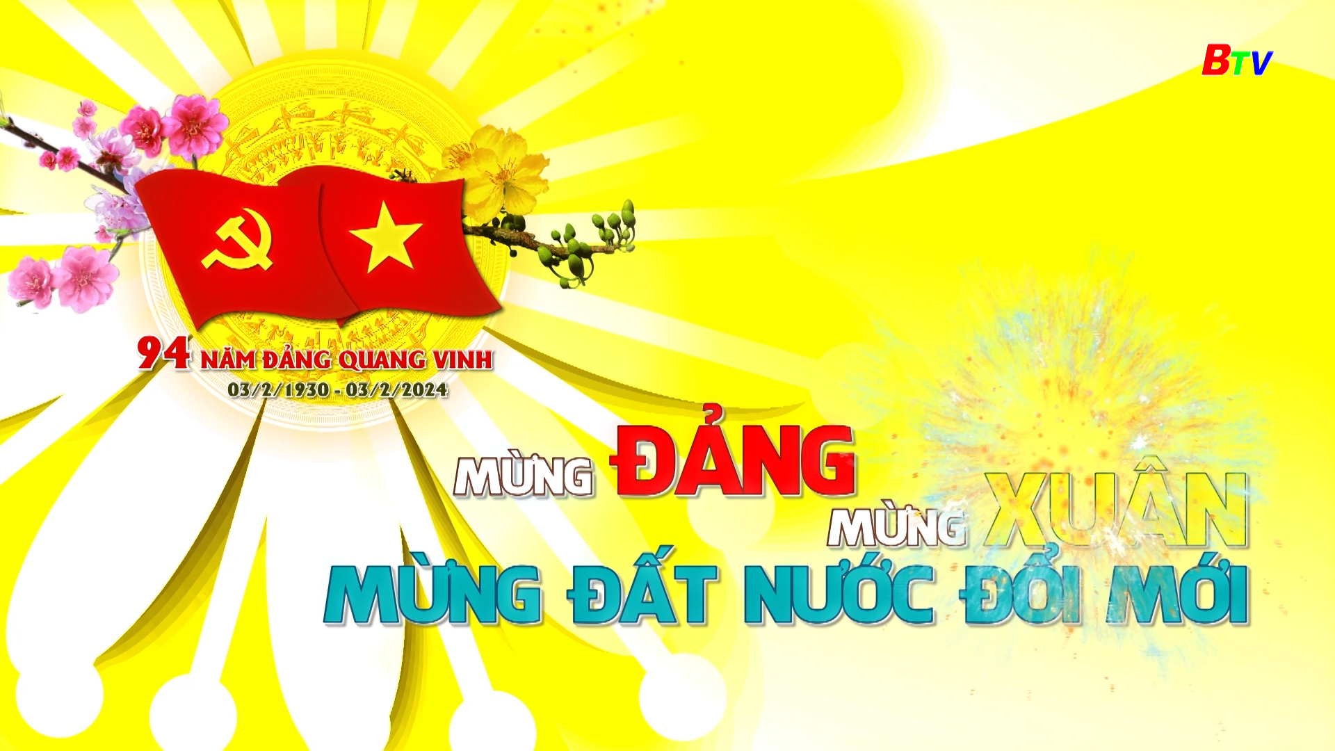 94 năm Đảng quang vinh - Mừng Đảng mừng xuân