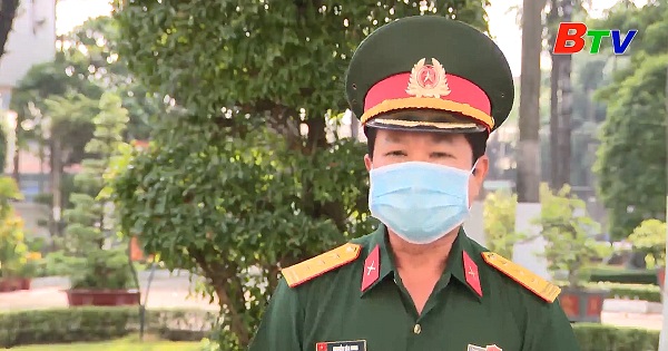 Thuận An tổ chức xét nghiệm sàng lọc COVID-19 cho thanh niên trúng tuyển nghĩa vụ quân sự