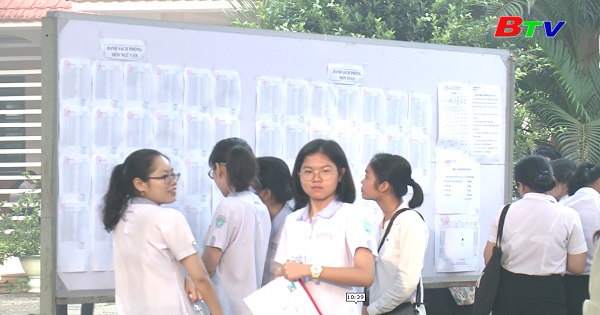 Kết thúc kỳ thi trung học phổ thông quốc gia năm 2019