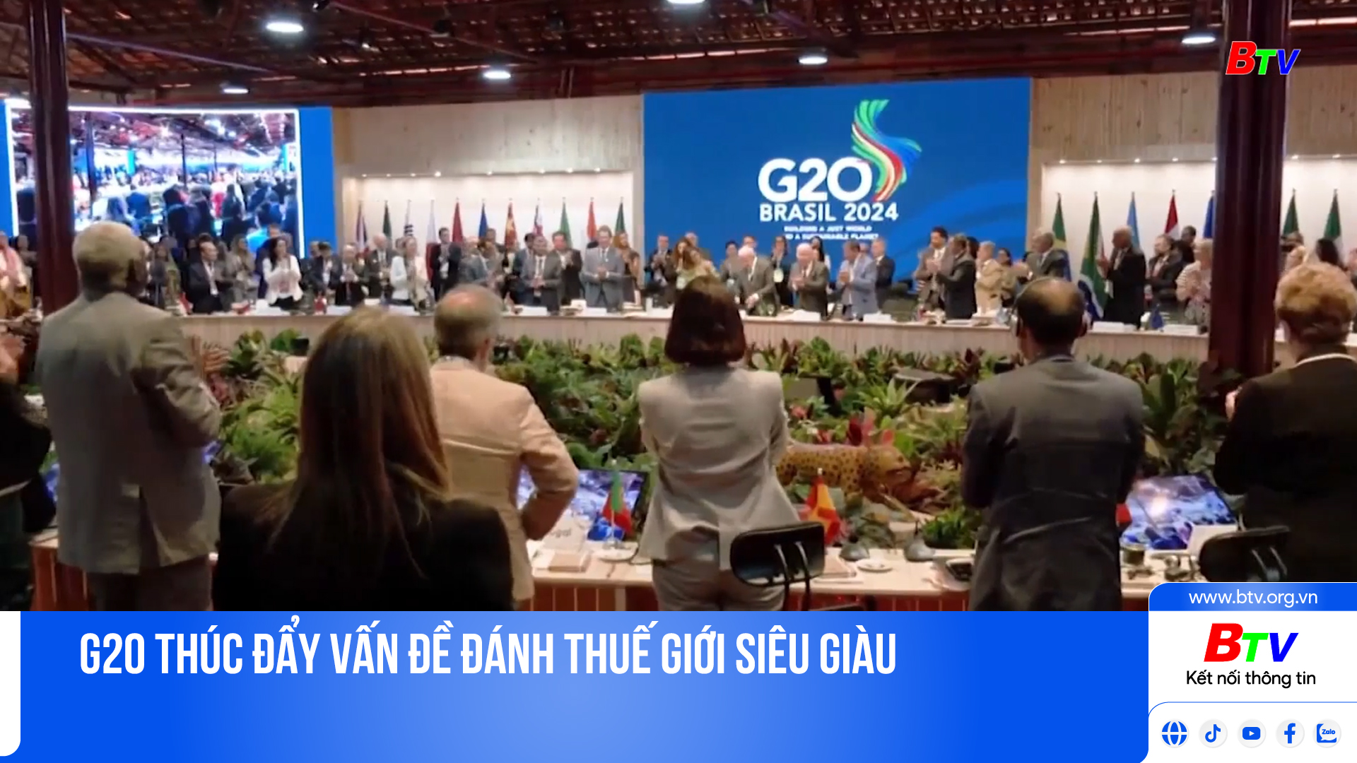 G20 thúc đẩy vấn đề đánh thuế giới siêu giàu