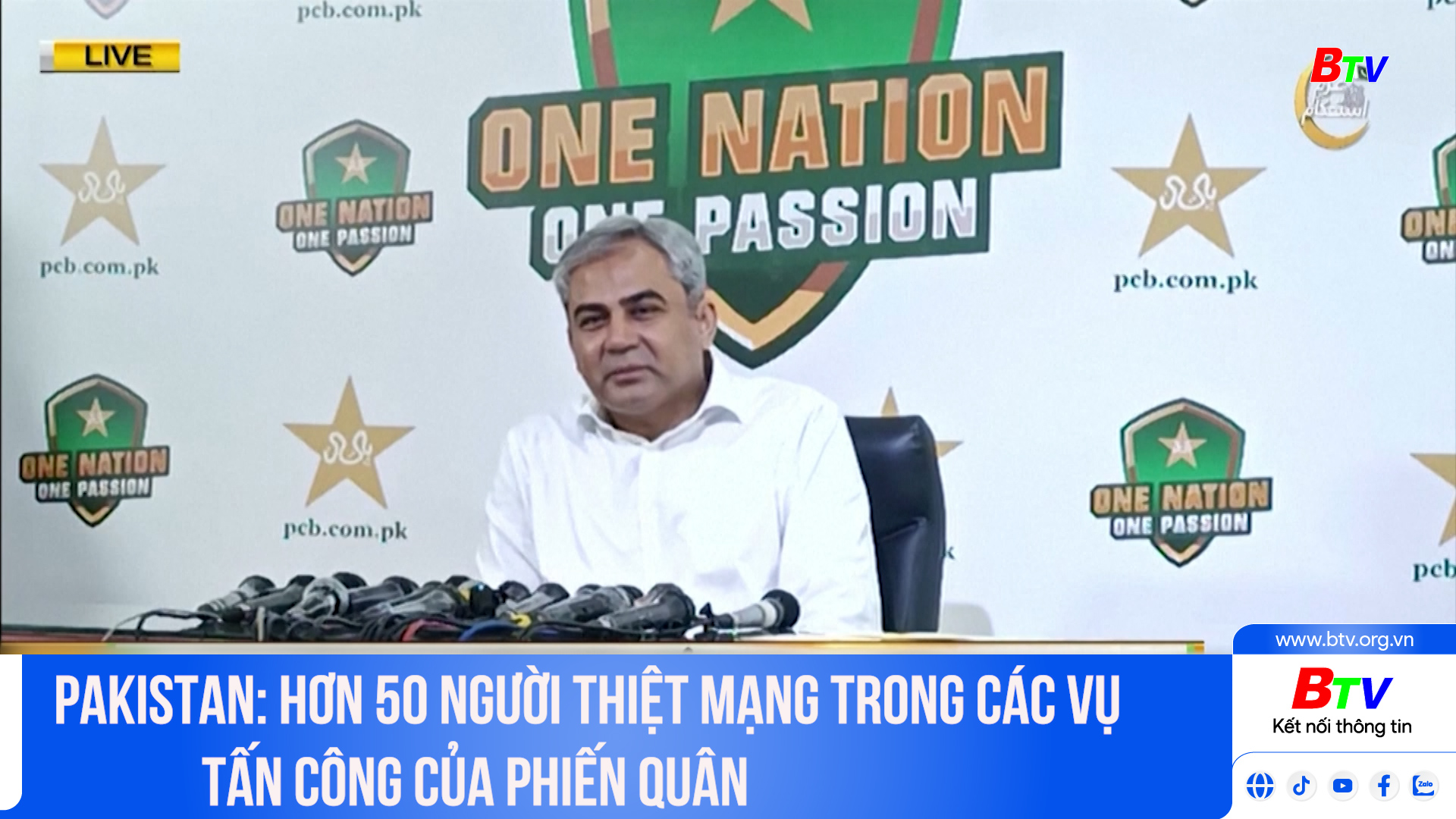 Pakistan: Hơn 50 người thiệt mạng trong các vụ tấn công của phiến quân