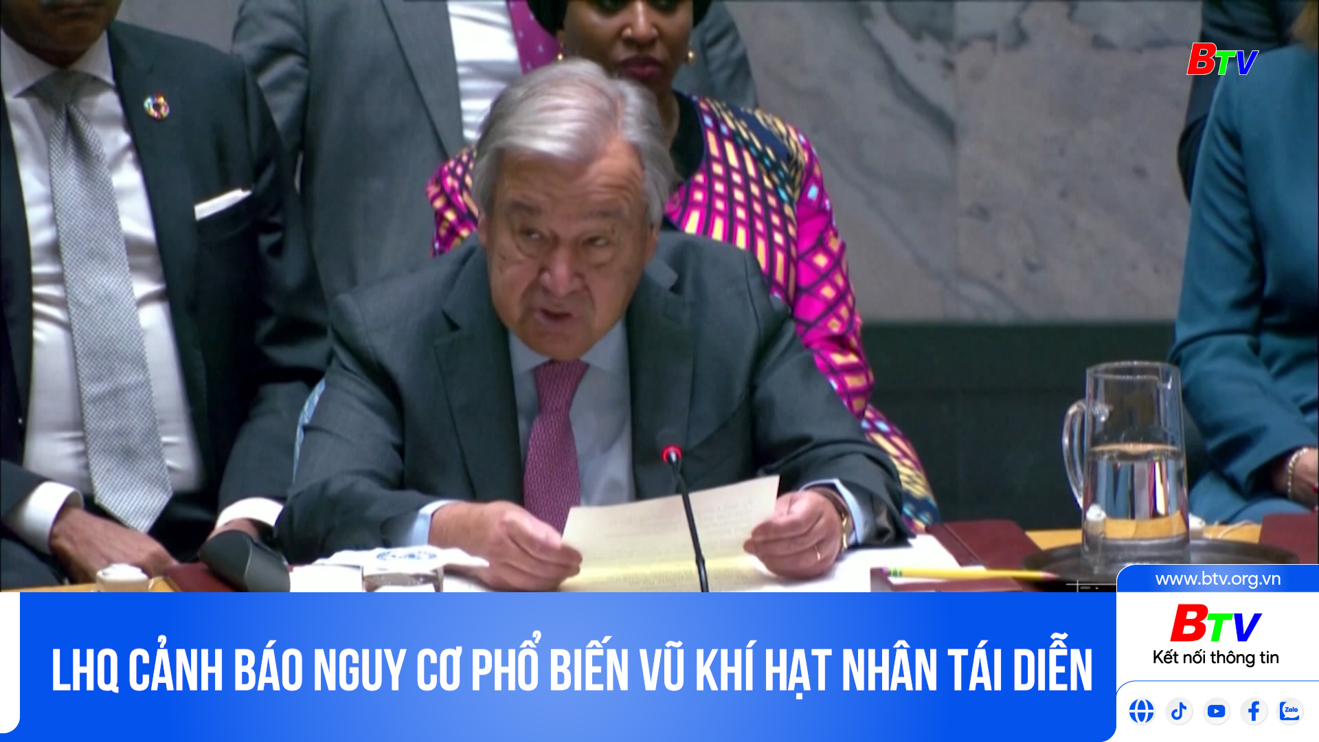 LHQ cảnh báo nguy cơ phổ biến vũ khí hạt nhân tái diễn