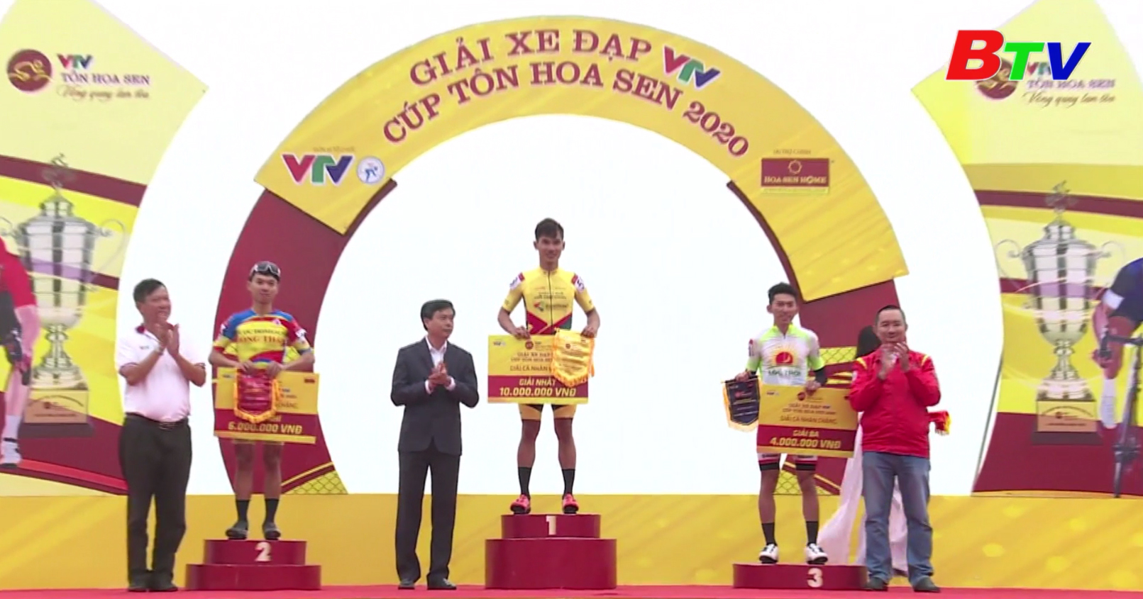 Kết quả Chặng 3 Giải xe đạp VTV Cúp Tôn Hoa Sen 2020