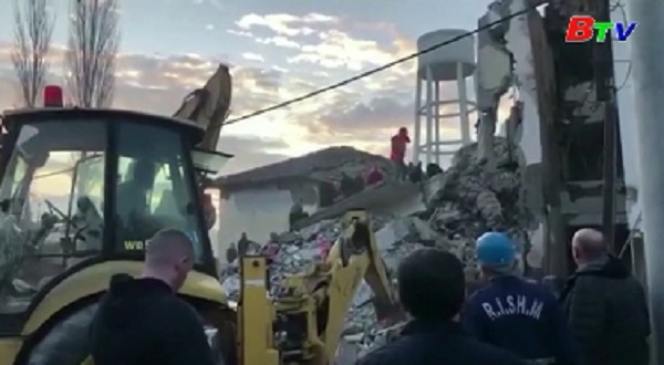 Động đất 6,4 độ richter tại Albania, 154 người thương vong
