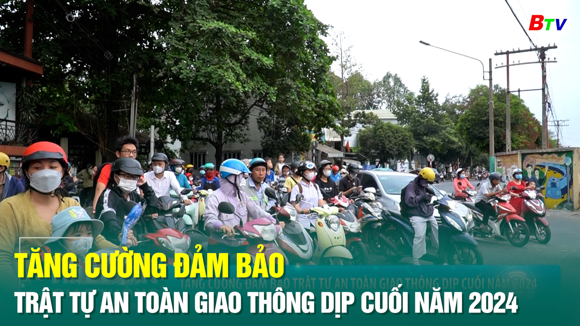 Tăng cường đảm bảo trật tự an toàn giao thông dịp cuối năm 2024