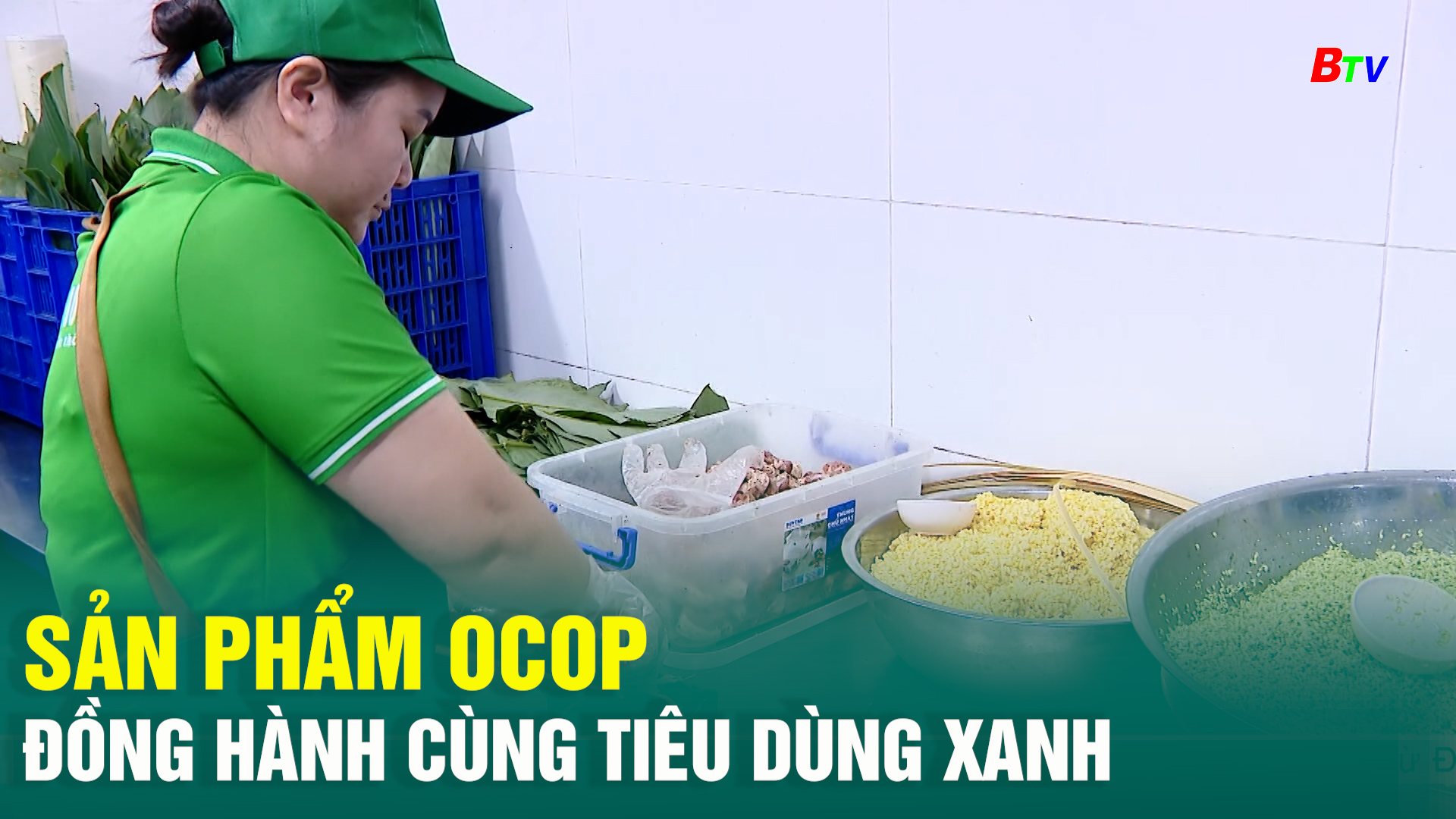 Sản phẩm OCOP đồng hành cùng tiêu dùng xanh