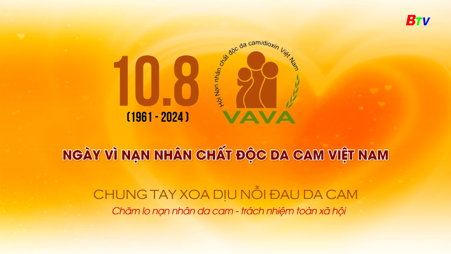 Ngày Vì nạn nhân chất độc da cam (10/8/1961 – 10/8/2024)