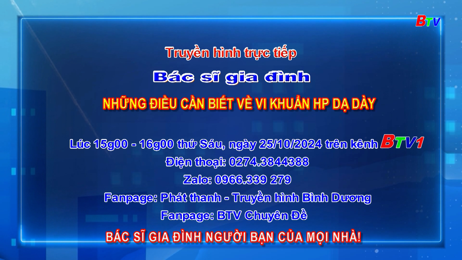 Bác sĩ gia đình: NhỮng điều cần biết về vi khuẩn HP dạ dày