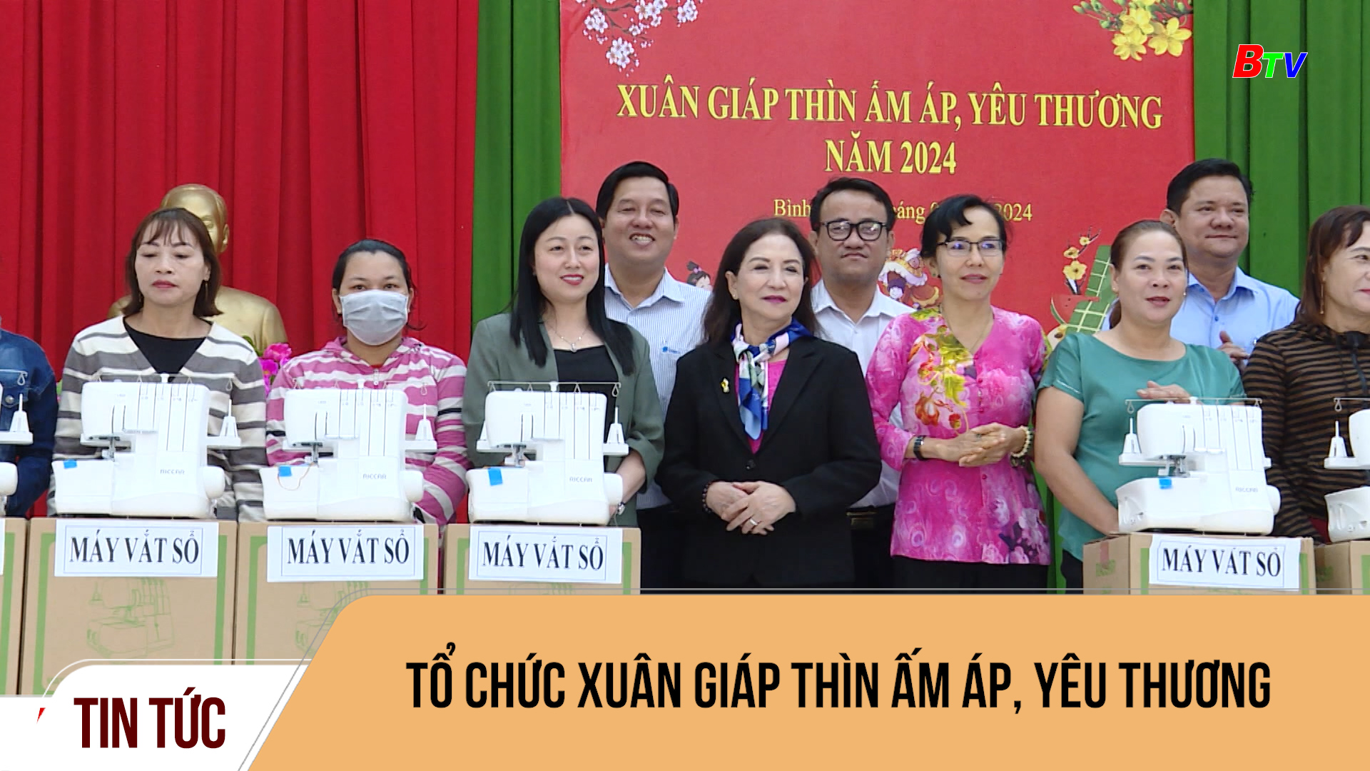 Tổ chức Xuân Giáp thìn ấm áp, yêu thương