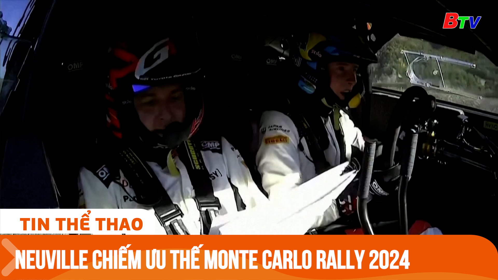 Neuville chiếm ưu thế trước ngày cuối Monte Carlo Rally 2024 | Tin Thể thao 24h