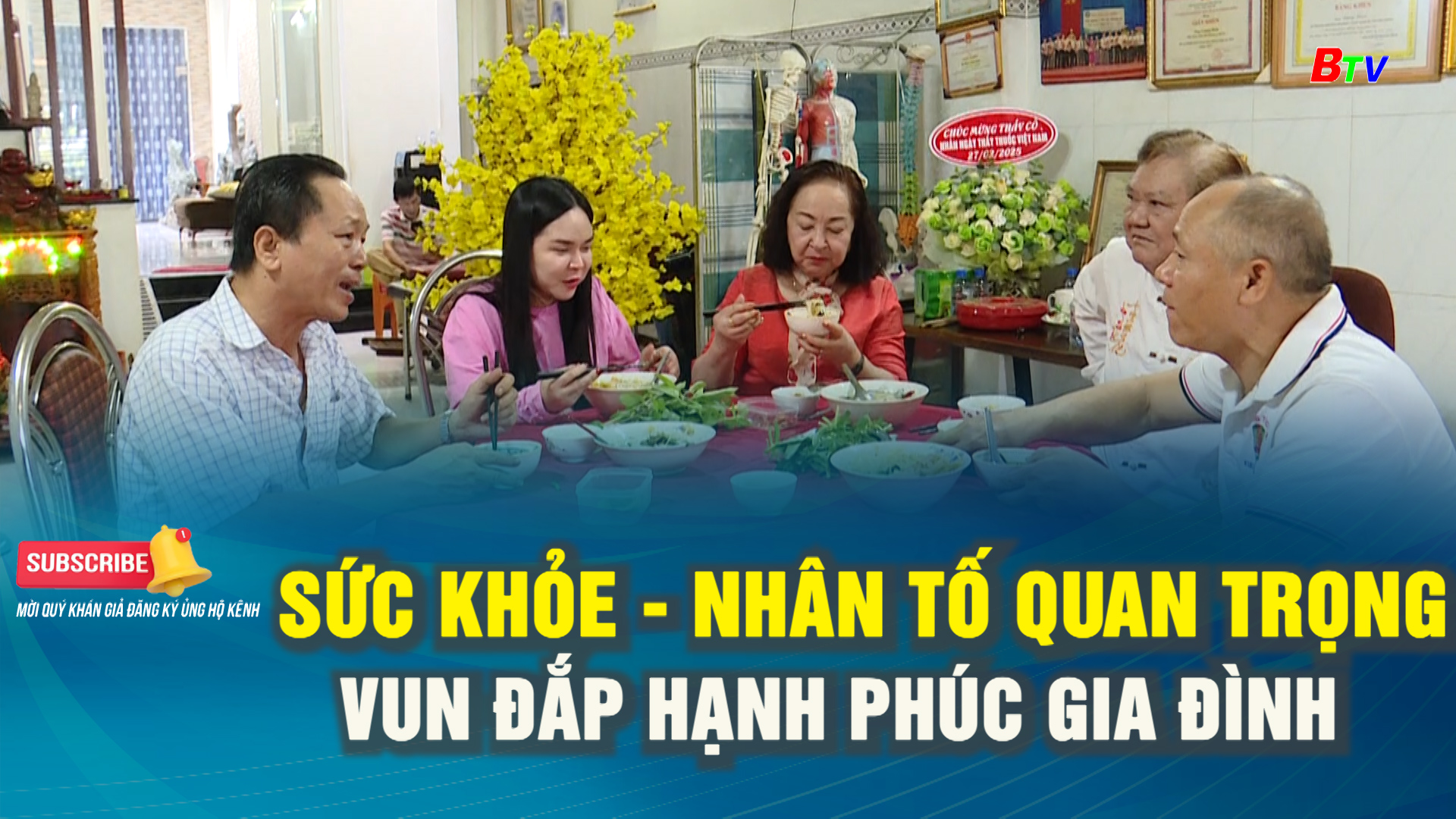 Sức khỏe - Nhân tố quan trọng vun đắp hạnh phúc gia đình