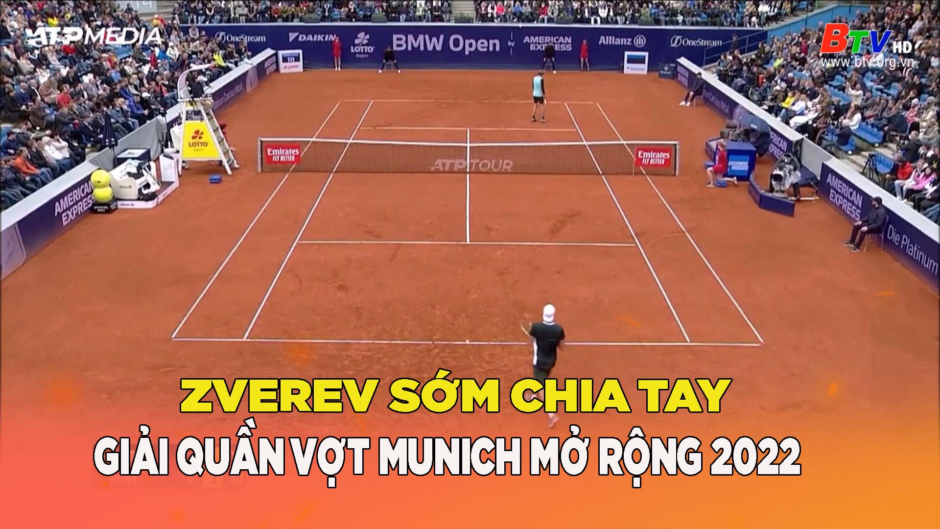 Zverev sớm chia tay Giải quần vợt Munich mở rộng 2022