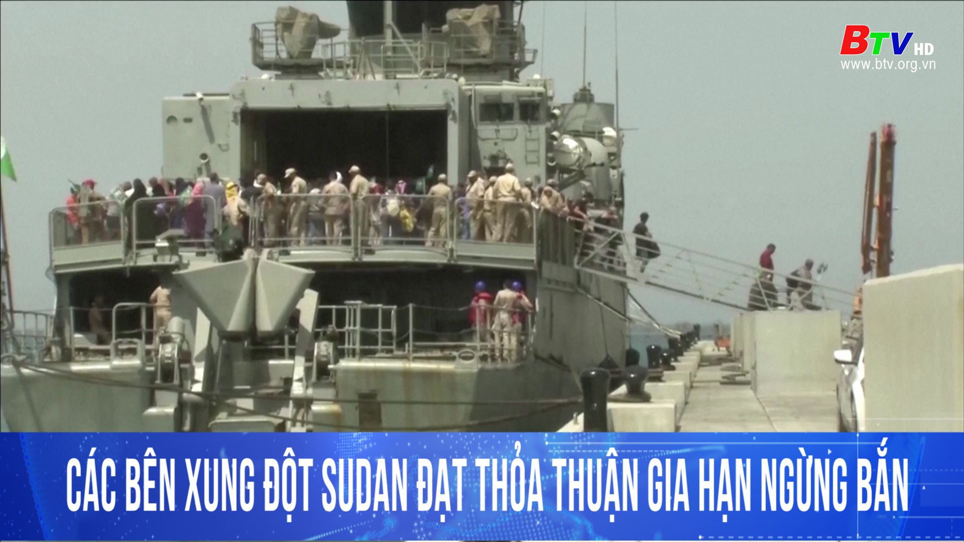 Các bên xung đột Sudan đạt thỏa thuận gia hạn ngừng bắn
