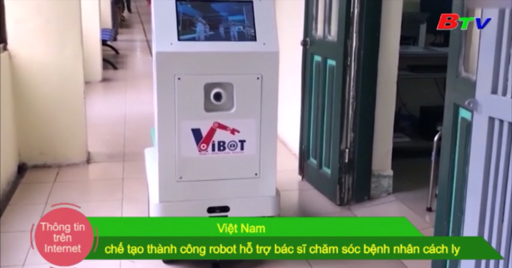 Việt Nam chế tạo thành công robot hỗ trợ bác sĩ chăm sóc bệnh nhân cách ly