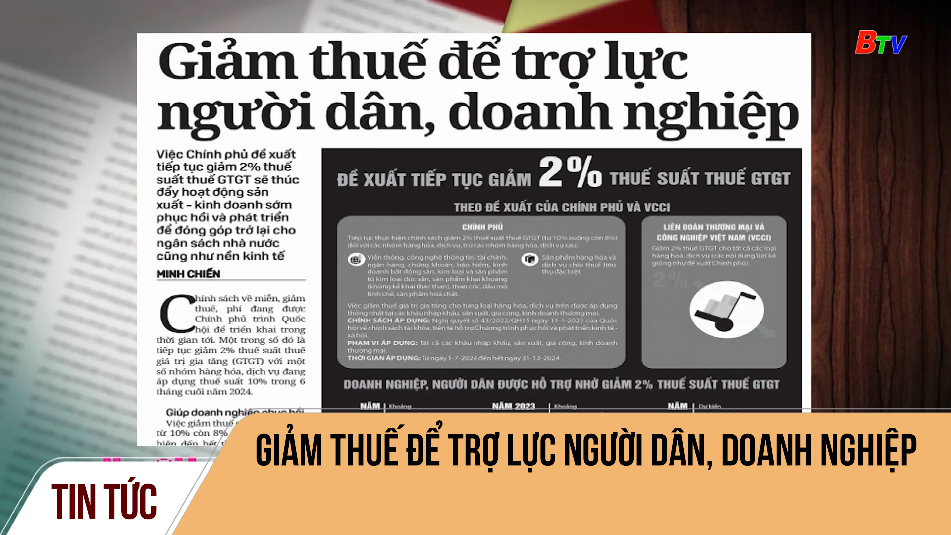 Giảm thuế để trợ lực người dân, doanh nghiệp