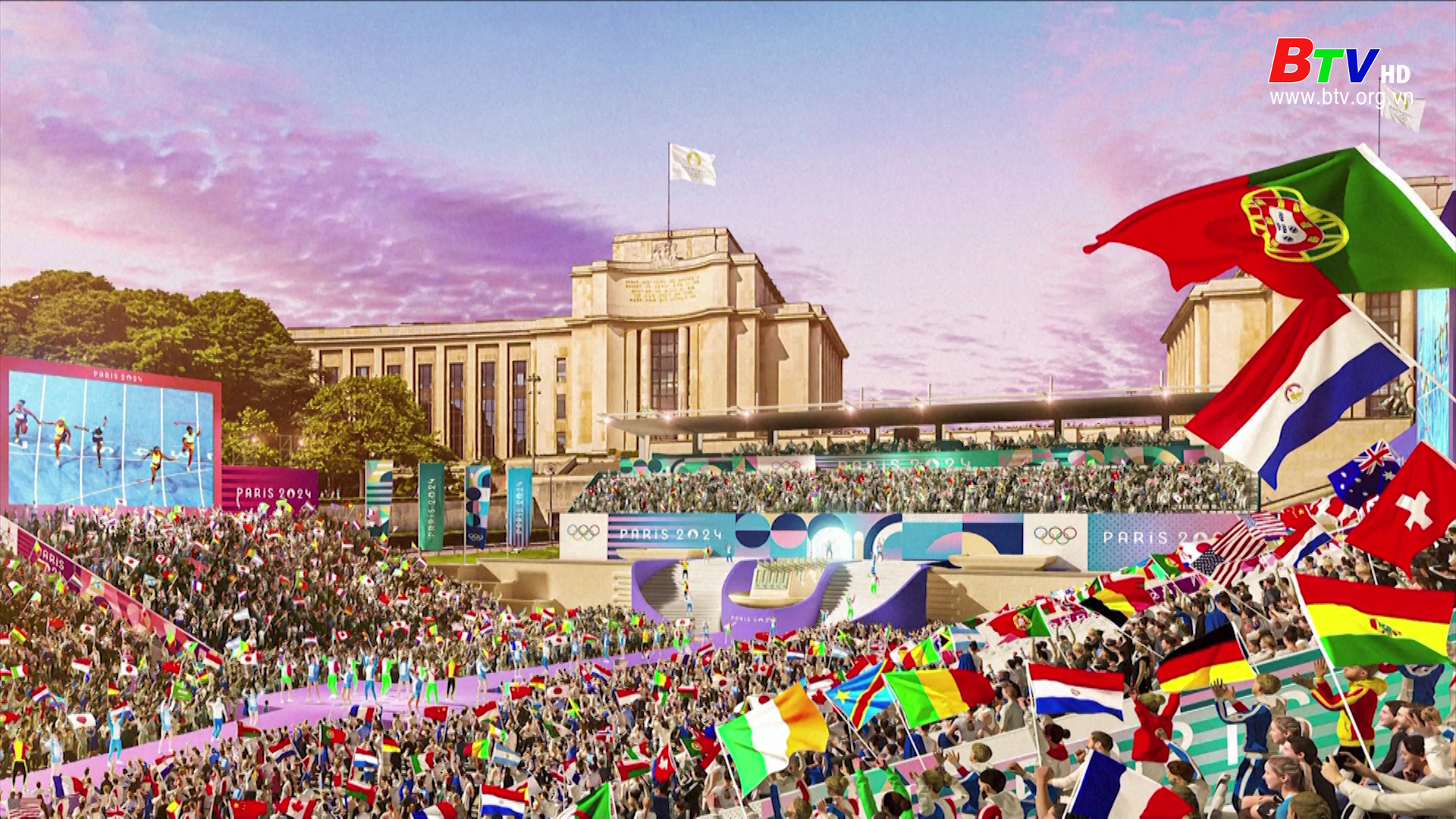 Paris sẽ có 23 khu Fanzone tại Olympic Paris 2024