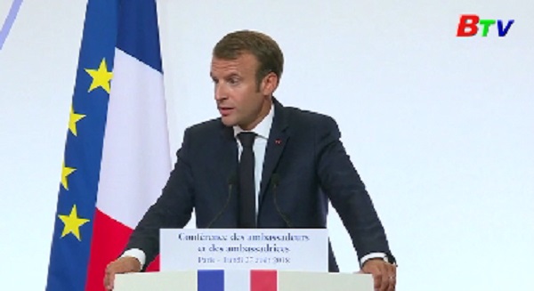 Tổng thống Pháp đề xuất EU không nên tiếp tục lệ thuộc vào Mỹ