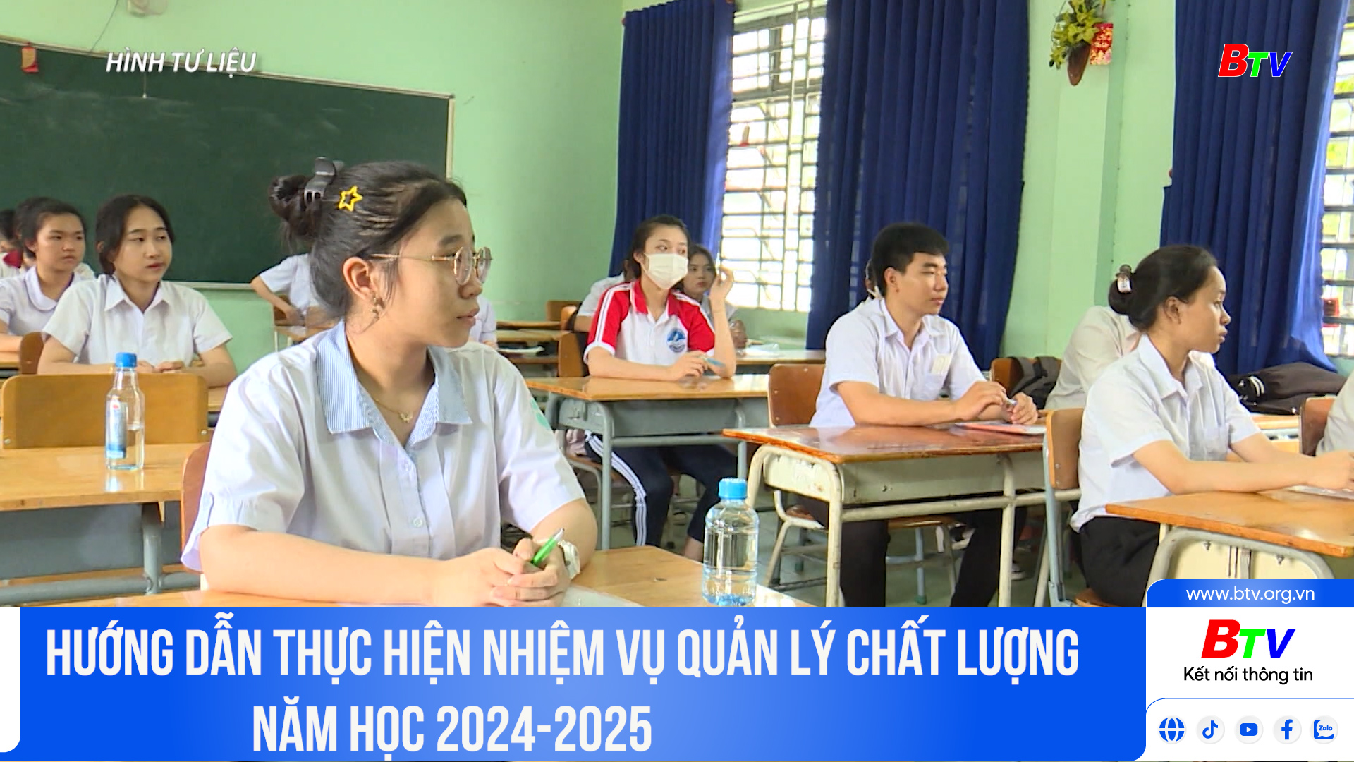 Hướng dẫn thực hiện nhiệm vụ quản lý chất lượng năm học 2024-2025