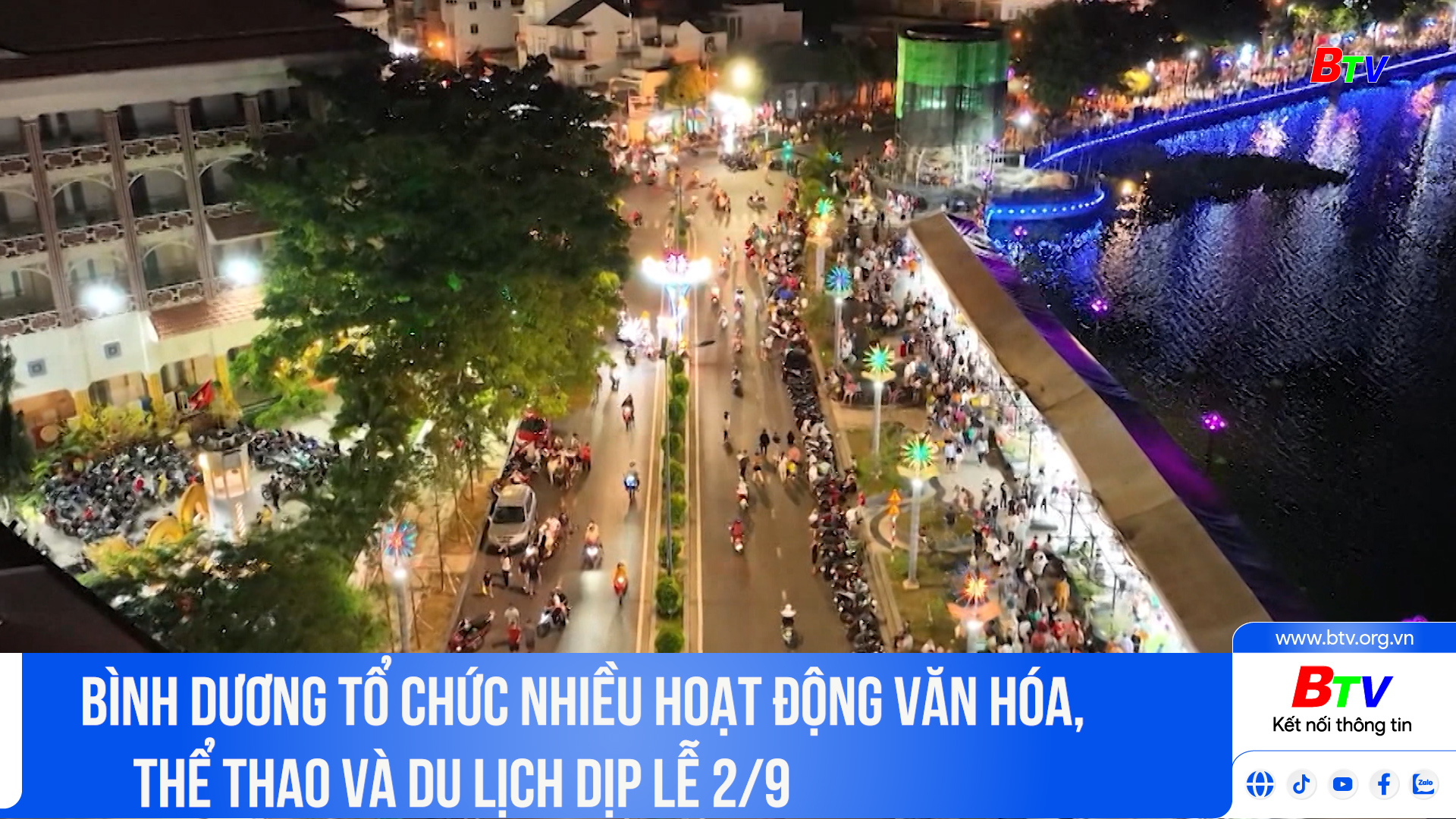 Bình Dương tổ chức nhiều hoạt động văn hóa, thể thao và du lịch dịp lễ 2/9