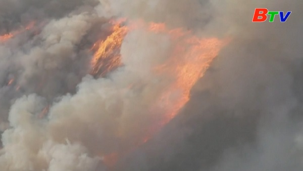 Hàng chục ngàn người Mỹ sơ tán do cháy rừng
