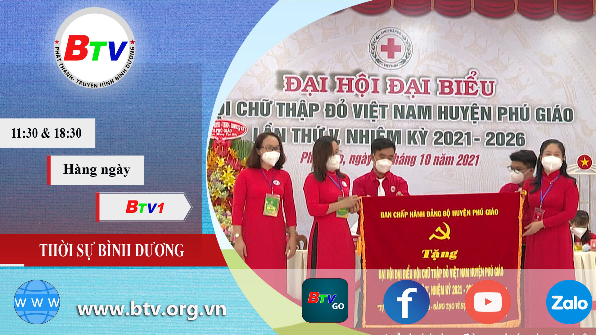 Đại hội Đại biểu Hội Chữ thập đỏ Việt Nam huyện Phú Giáo lần thứ 5, nhiệm kỳ 2021-2026