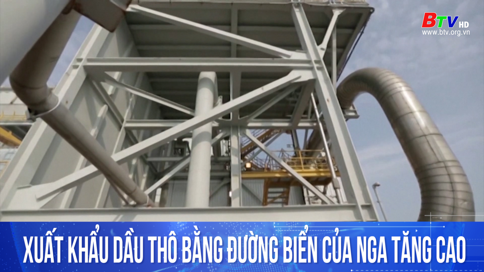 Xuất khẩu dầu thô bằng đường biển của Nga tăng cao