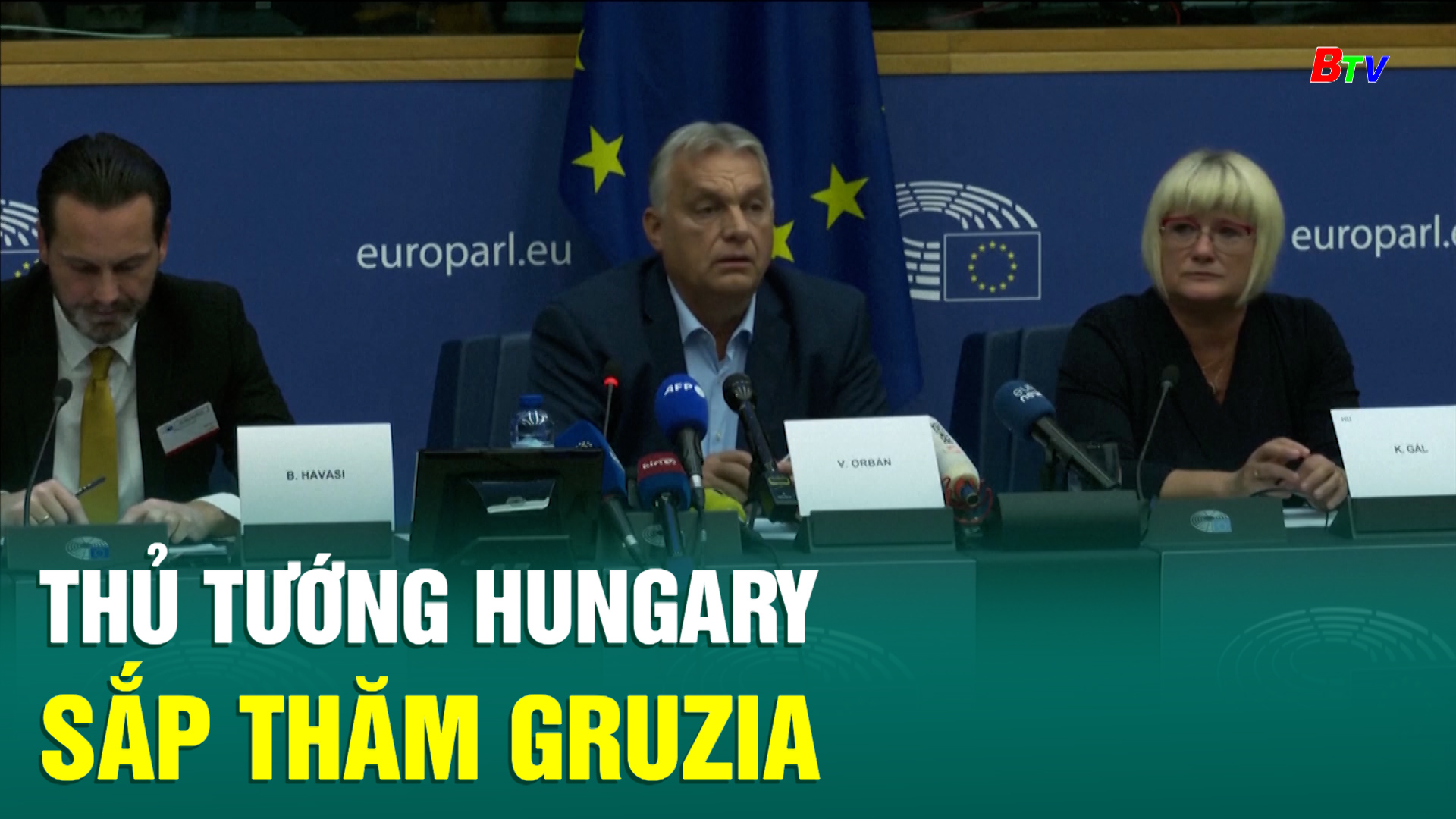 Thủ tướng Hungary sắp thăm Gruzia