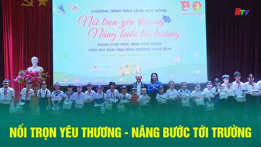 Nối trọn yêu thương - nâng bước tới trường