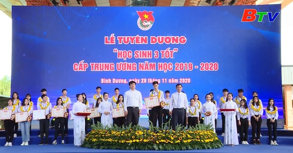 Tuyên dương học sinh 3 tốt, 3 rèn luyện cấp Trung ương